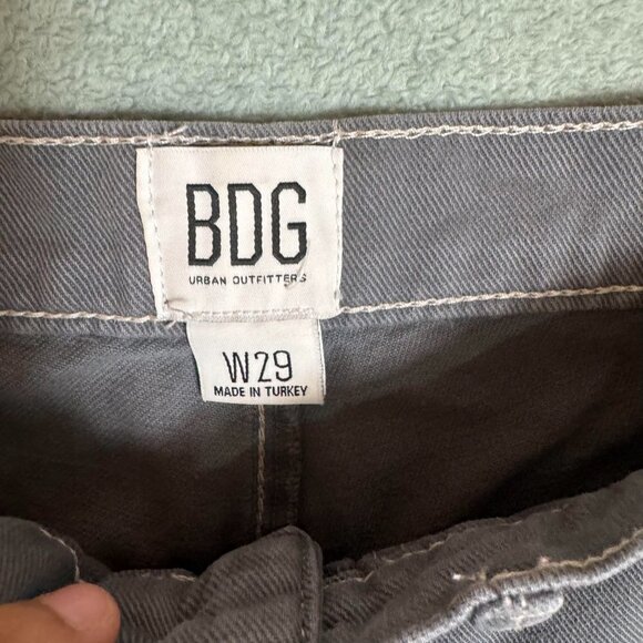 BDG Urban Outfitters High Rise Wide Leg Gray Size W29 - Picture 4 of 11